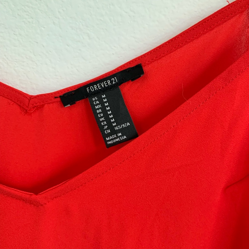 F21 Red Top - Picture 6 of 7